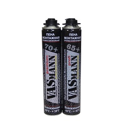 Монтажная пена профессиональная "VASmann premium 70+", всесезонная